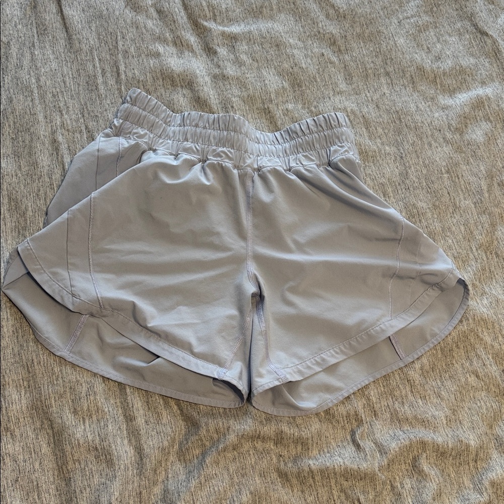 Lululemon Track That Shorts 5” Lavender Purple | Size 6 - Picture 2 of 5